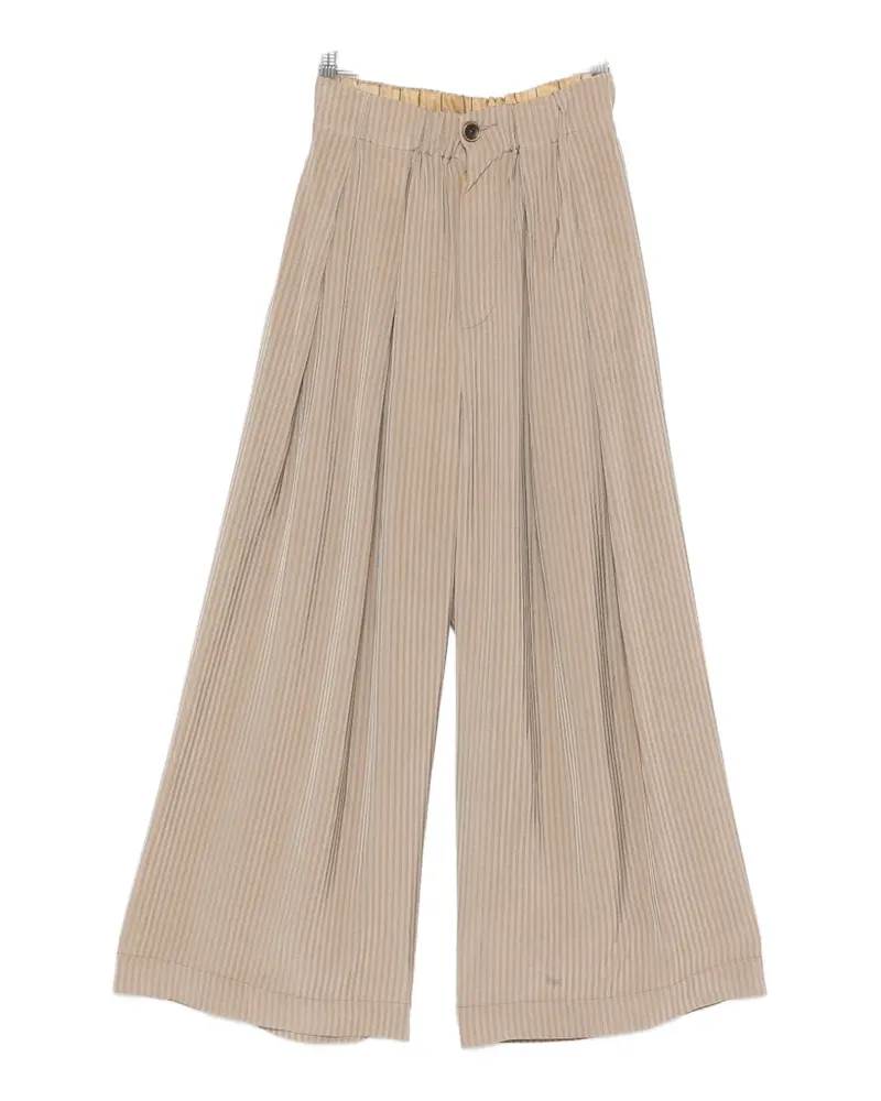 Uma Wang Poetic pleated trousers - Nude Nude