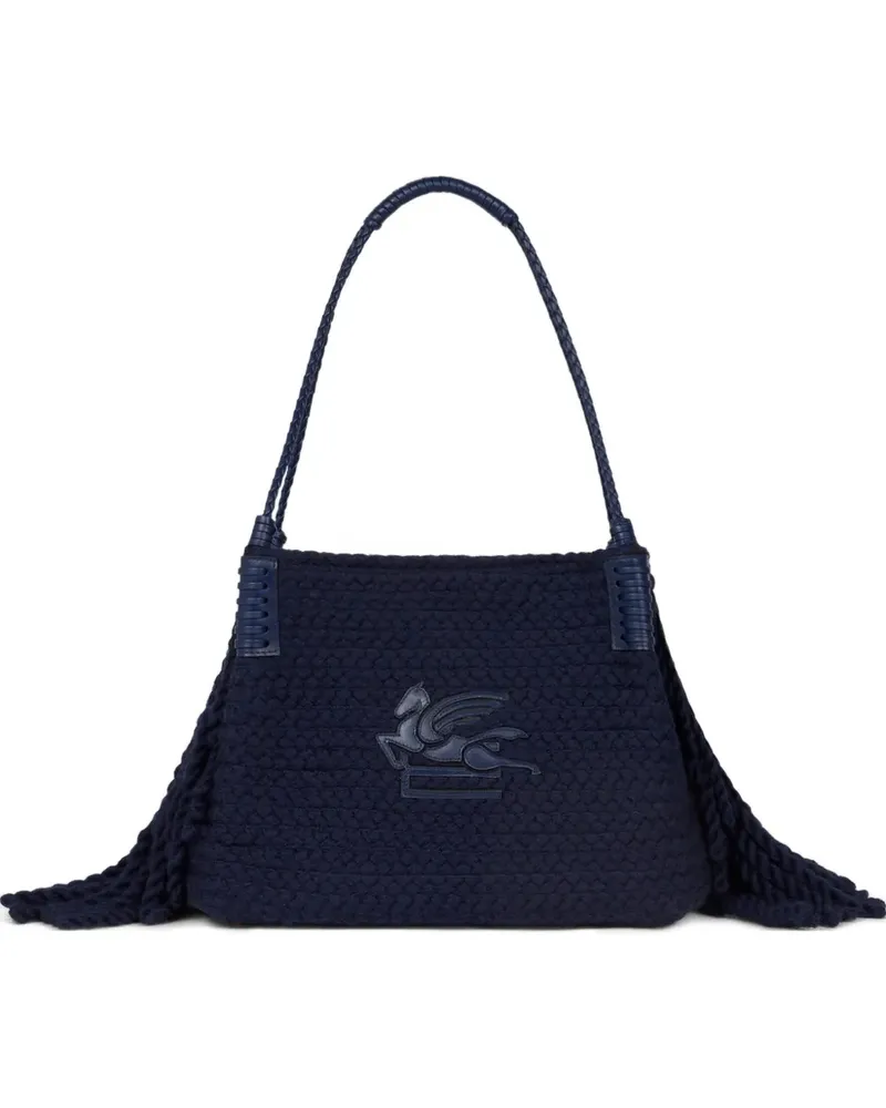 Etro Kleiner Libra Tote Bag - Blau Blau