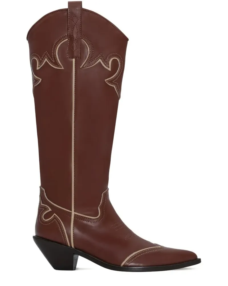 Johanna Ortiz Freedom Step Leather boots - Braun Braun