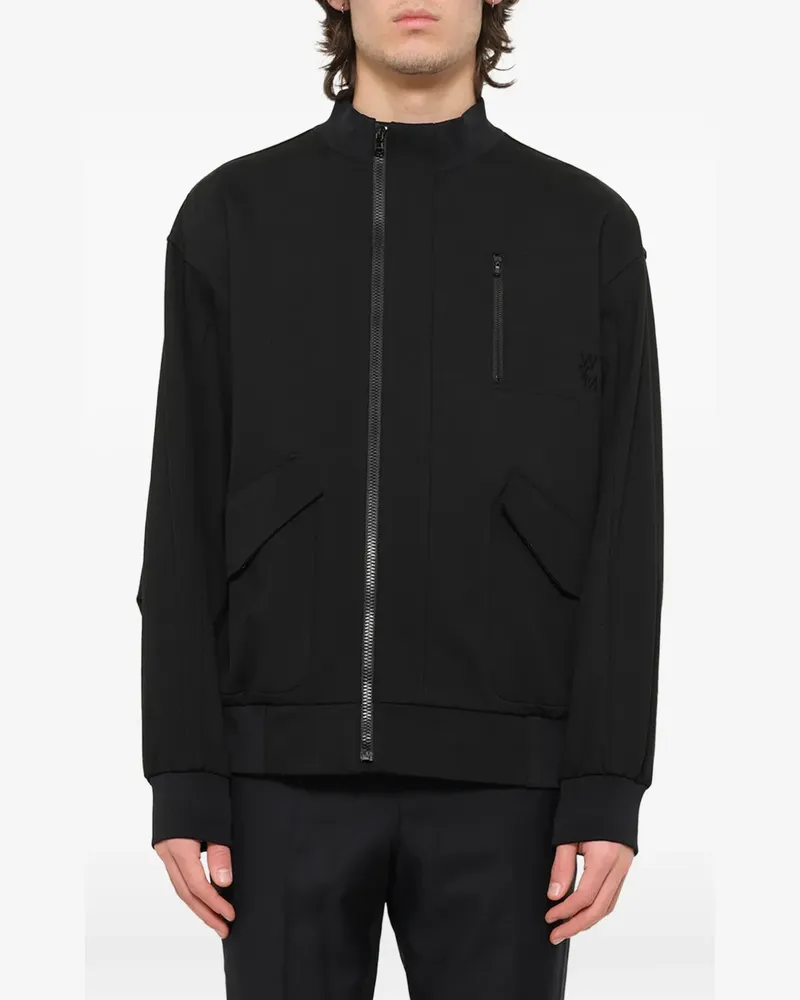 Wooyoungmi zip-up jacket - Schwarz Schwarz