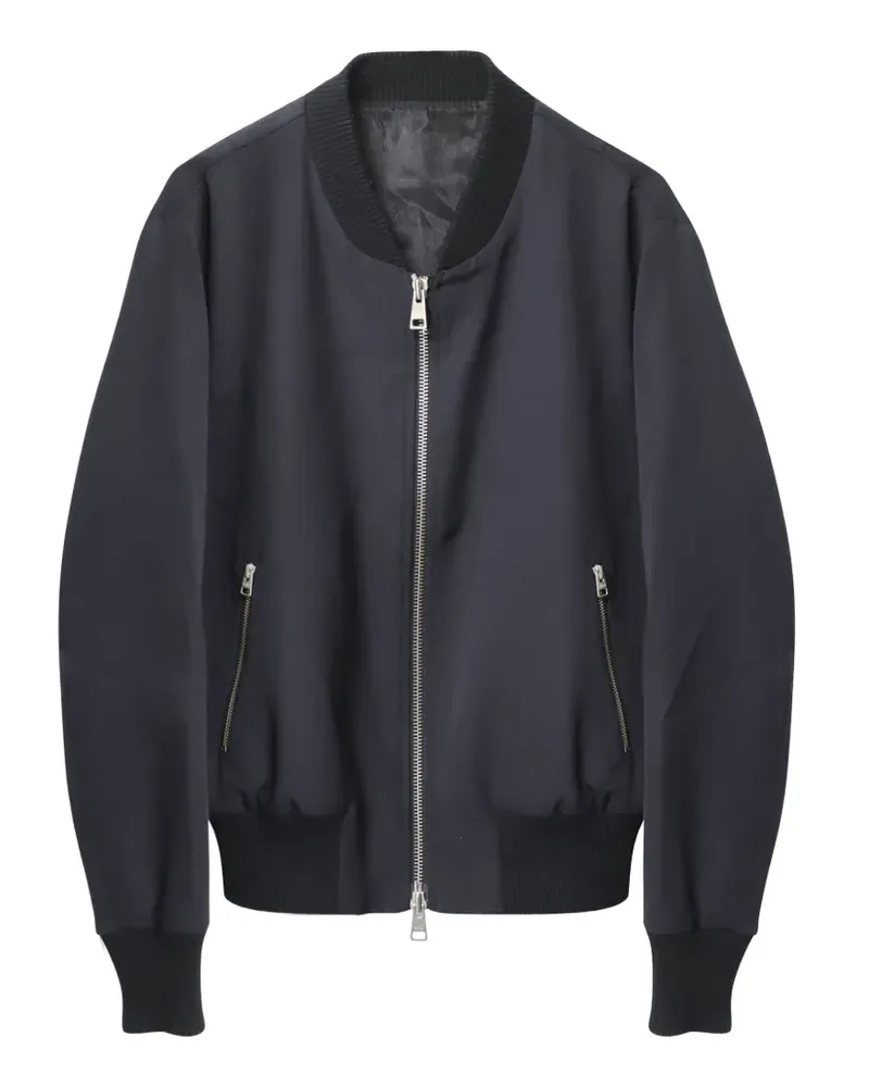 AMI Paris zip-up bomber jacket - Blau Blau
