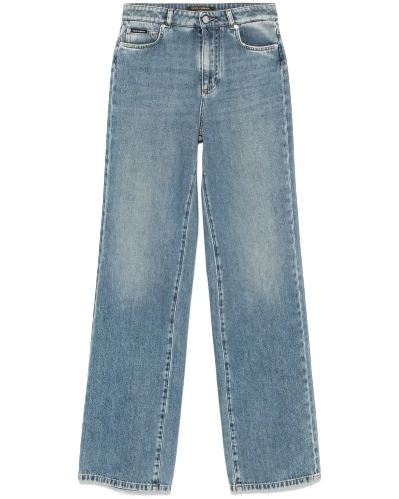 Dolce & Gabbana Jeans mit geradem Bein - Blau Blau