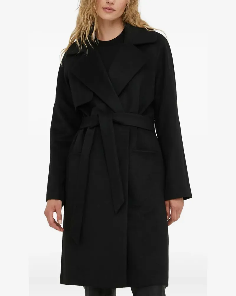 Day Birger et Mikkelsen Mantel mit Gürtel - Schwarz Schwarz