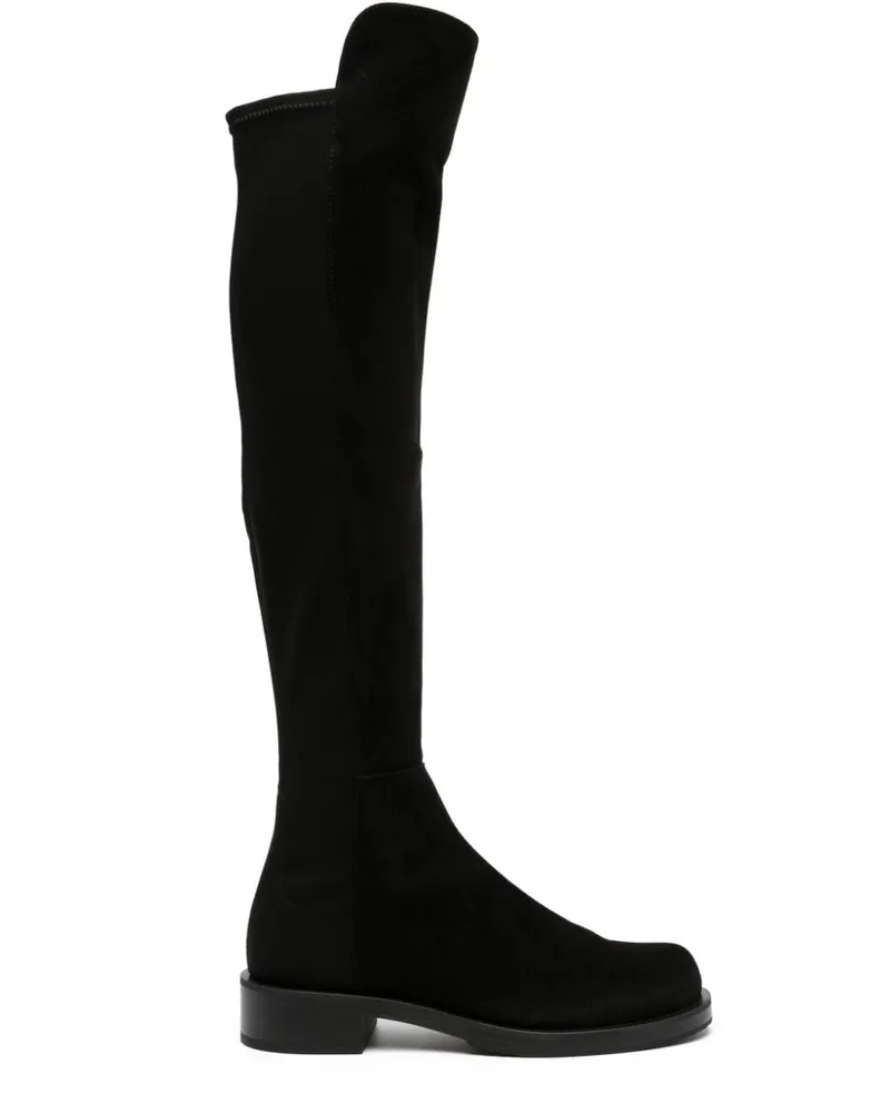 Stuart Weitzman 5050 Bold Stiefel 40mm - Schwarz Schwarz