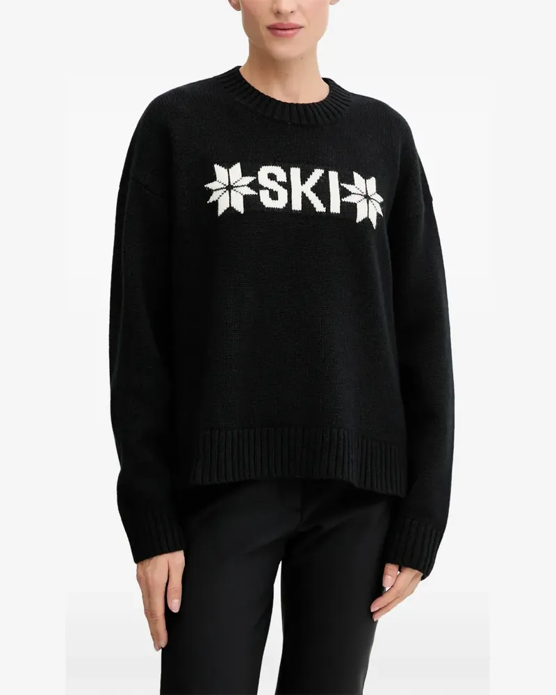 Helly Hansen Gestrickter Pullover - Schwarz Schwarz