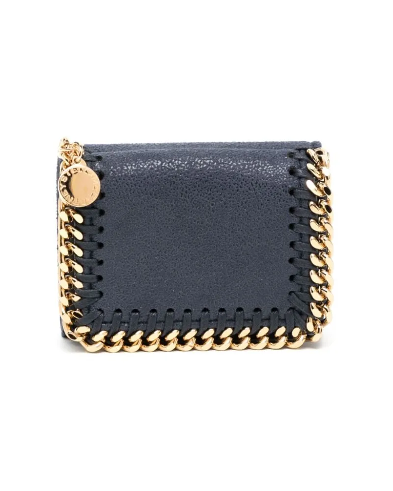 Stella McCartney Portemonnaie mit Kettendetail - Blau Blau