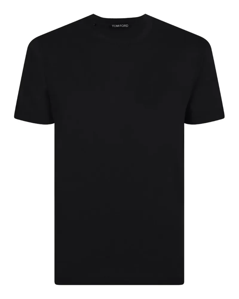 Tom Ford T-Shirt mit rundem Ausschnitt - Schwarz Schwarz