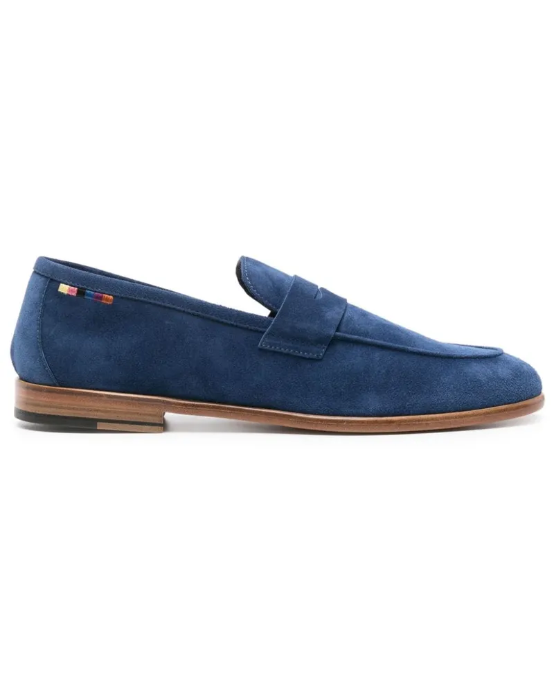 Paul Smith Penny-Loafer aus Wildleder Blau