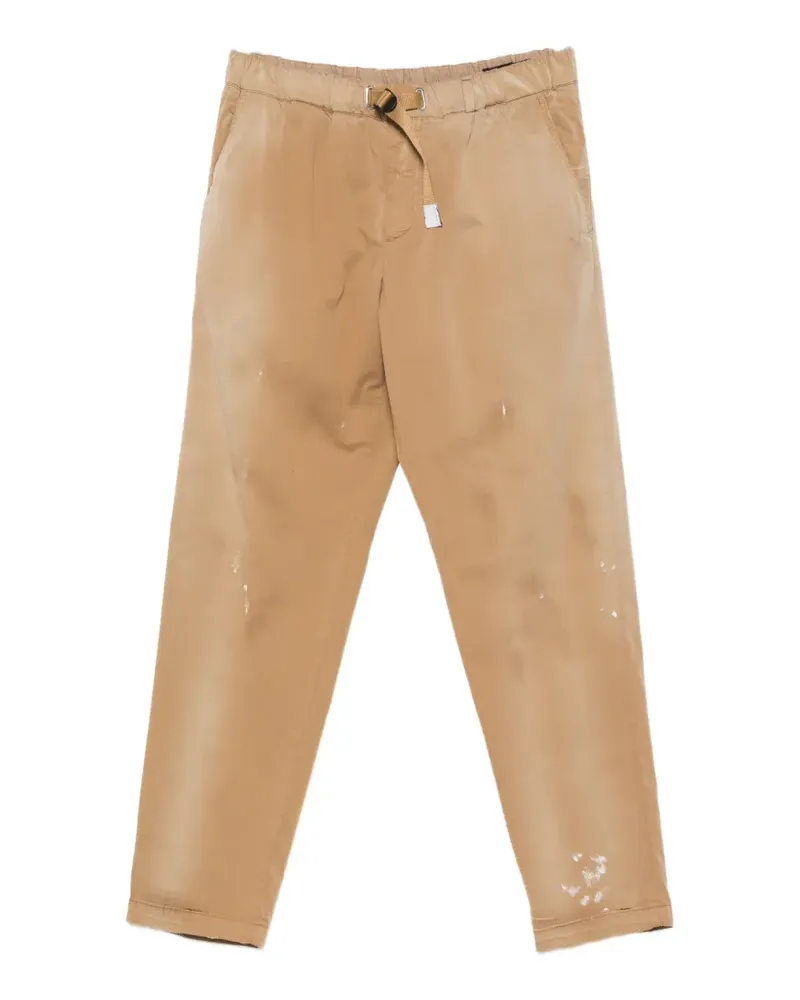 PLAN C Greg F belted trousers - Nude Nude