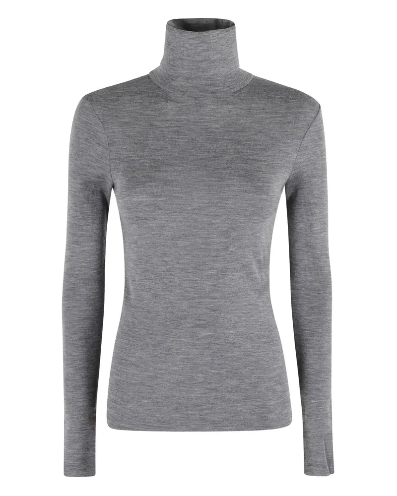 Róhe turtleneck long-sleeve sweater - Grau Grau