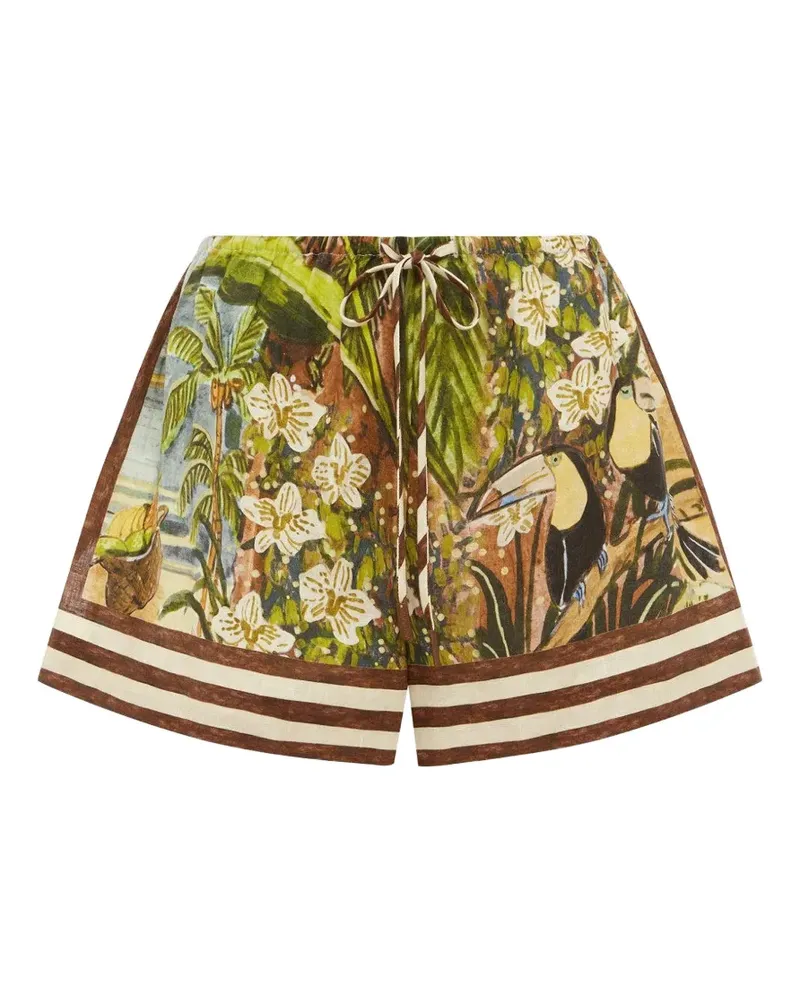 ALEMAIS Toucan Tango shorts - Grün Grün