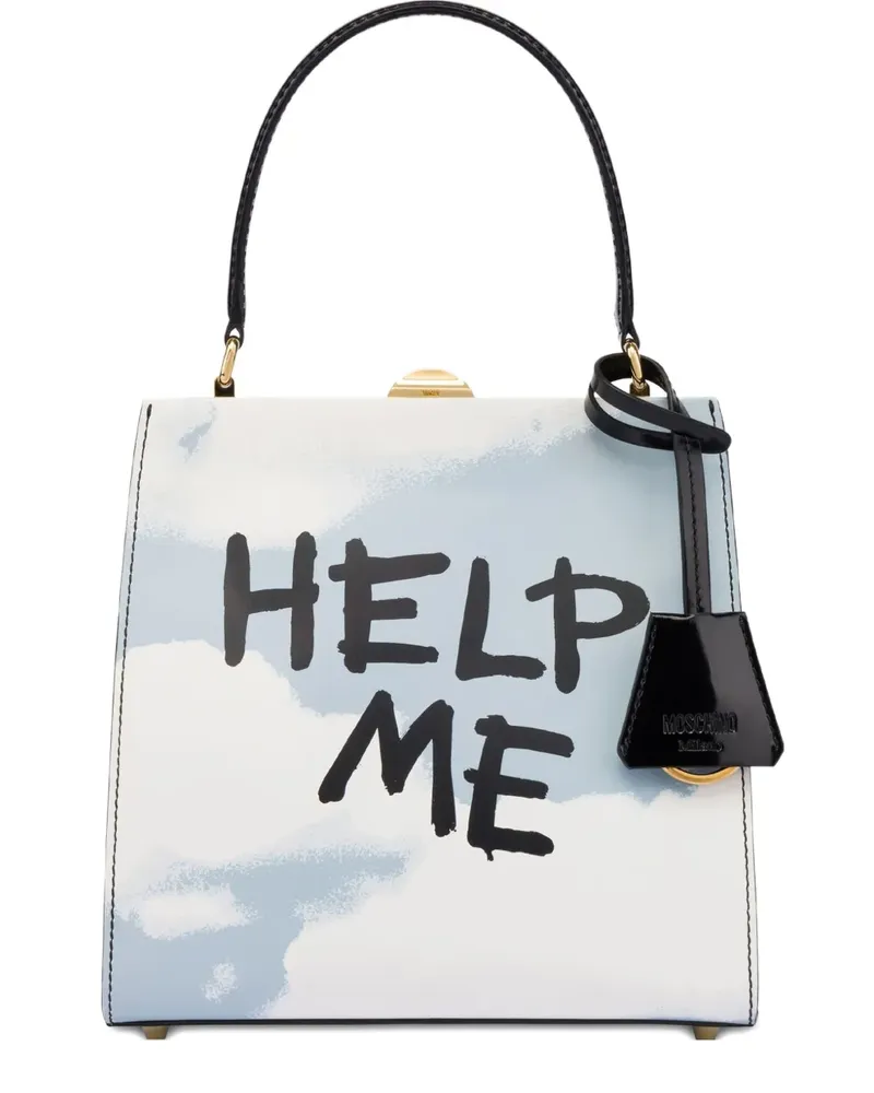 Moschino Help Me Tote Bag - Blau Blau