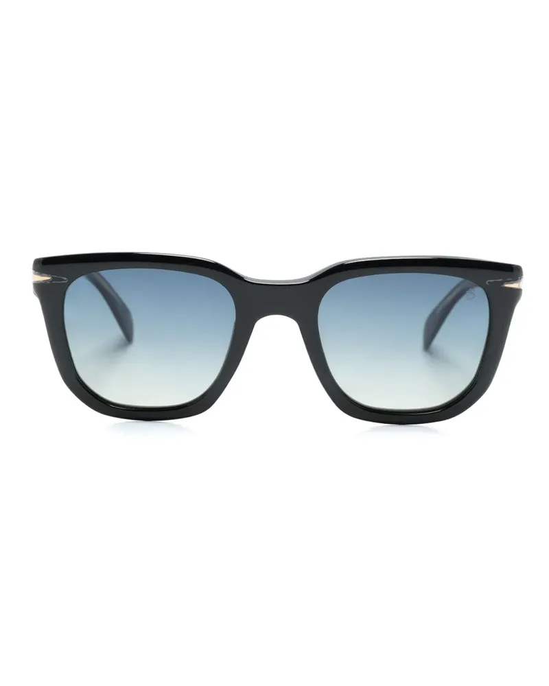 EYEWEAR by DAVID BECKHAM Brille mit eckigem Gestell - Schwarz Schwarz