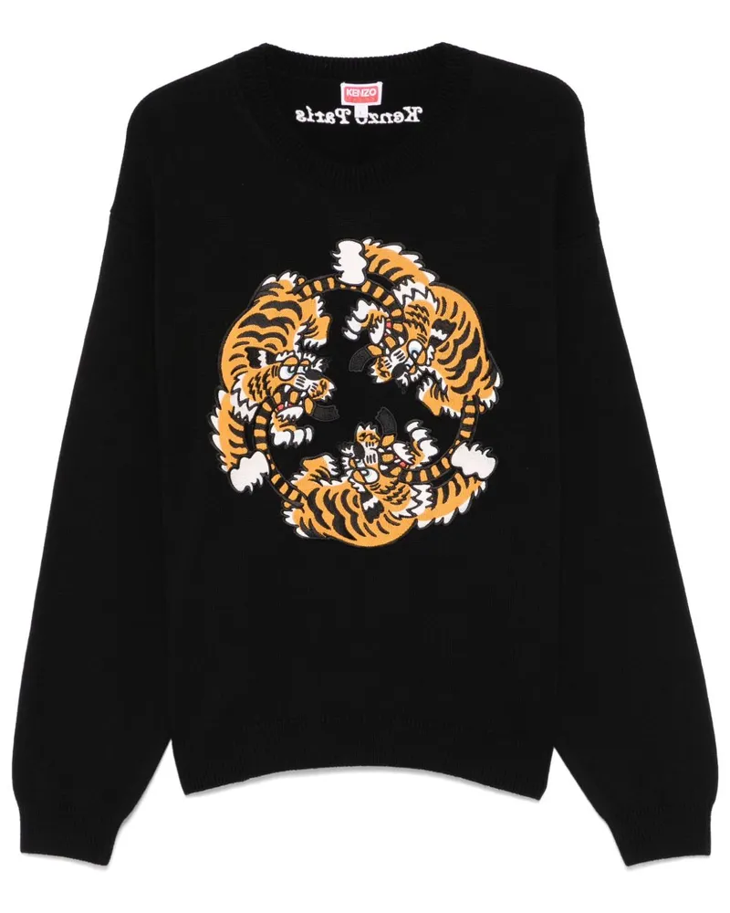 Kenzo x Verdy Pullover mit Stickerei - Schwarz Schwarz