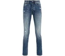 Halbhohe Van Winkle Kulture Trashed Skinny-Jeans
