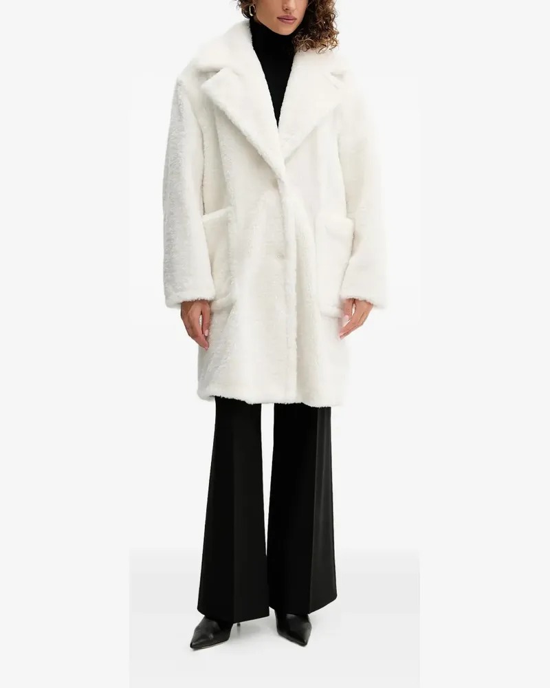 HUGO BOSS Geknöpfter Catedy Mantel - Nude Nude