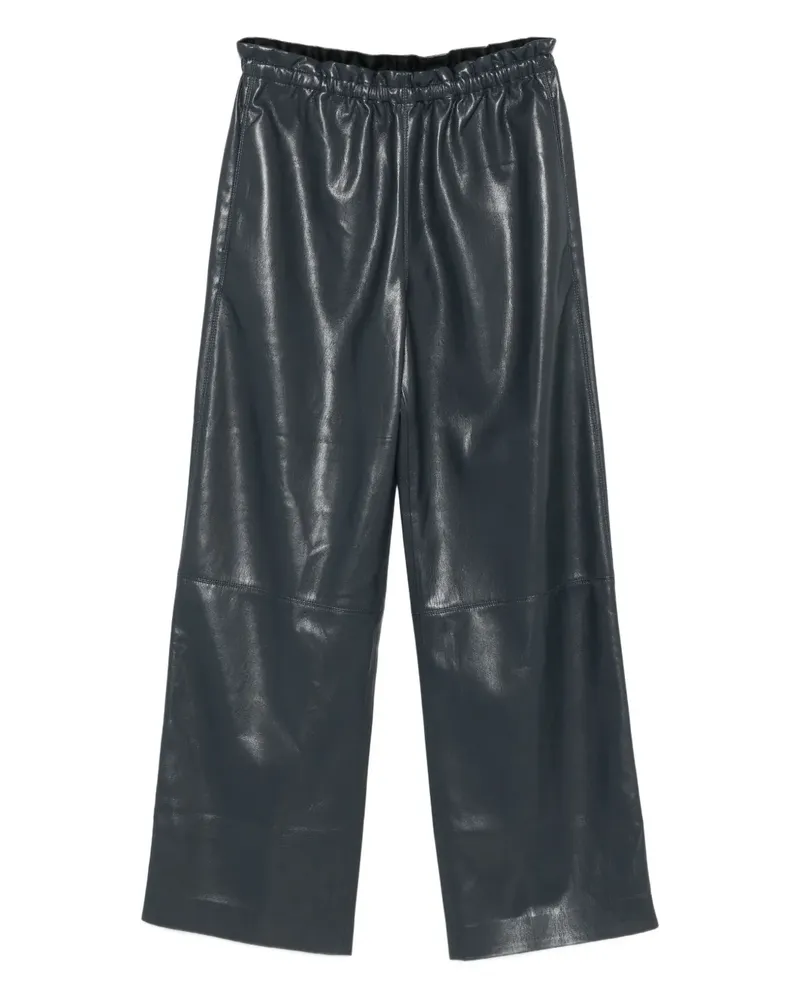 Nanushka Hose mit elastischem Bund - Blau Blau