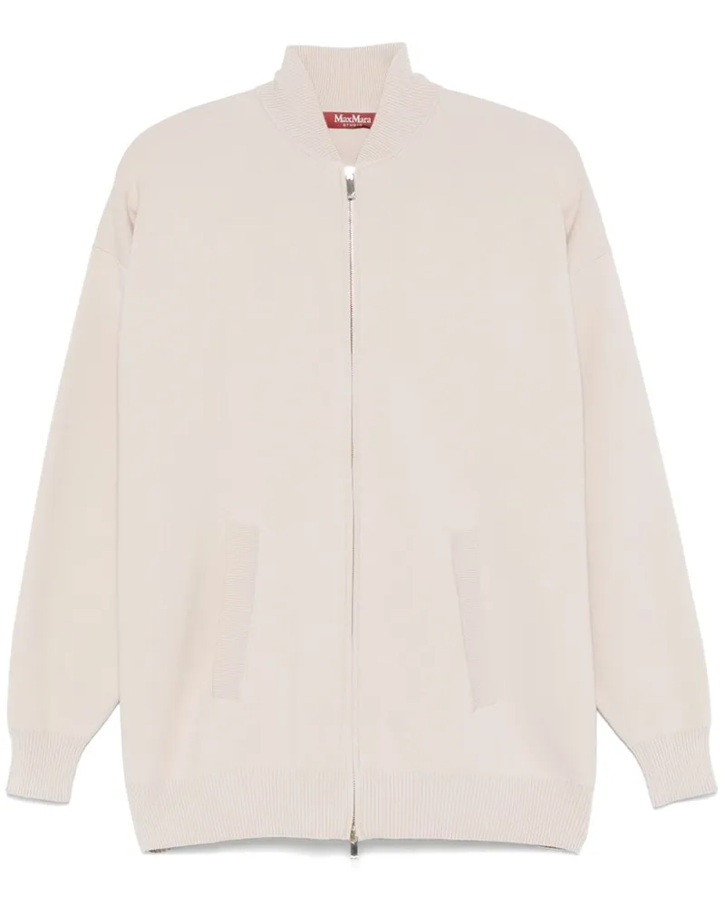 Max Mara Teorema Bomberjacke - Nude Nude
