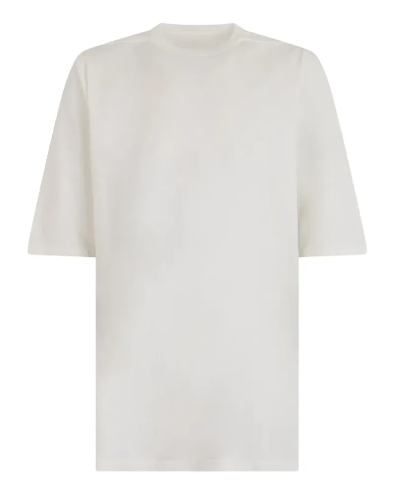 Rick Owens Level T Oversized-T-Shirt mit rundem Ausschnitt - Weiß Weiß
