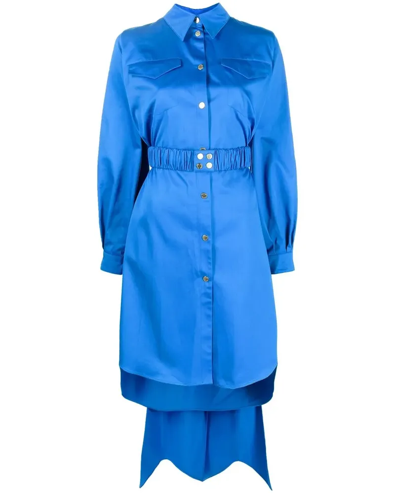 AZ FACTORY Kleid mit Gürtel - Blau Blau