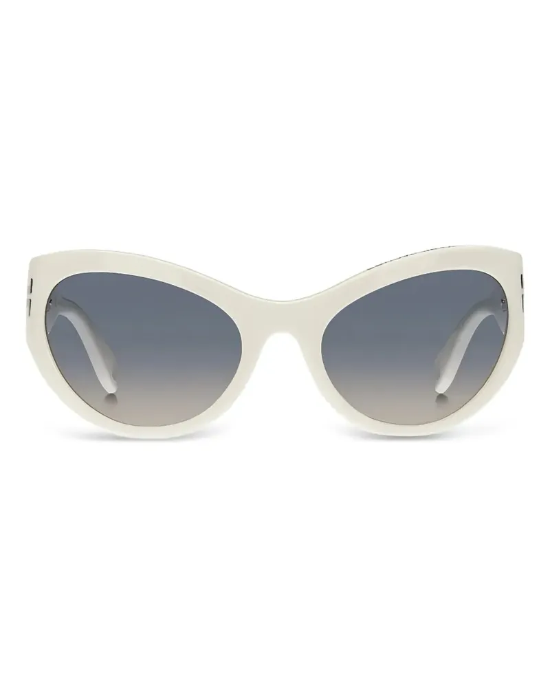 Marc Jacobs Sonnenbrille mit ovalem Gestell - Nude Nude