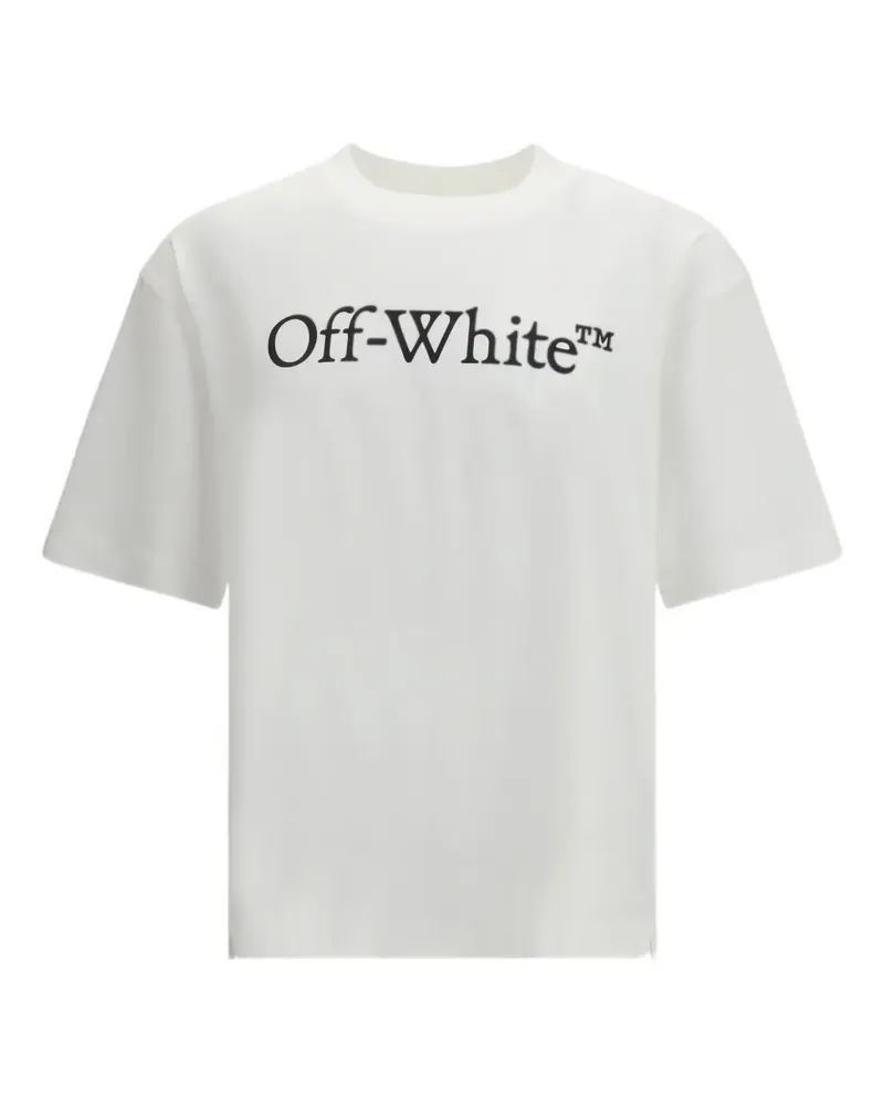 OFF-WHITE Big Bookish Skate T-Shirt - Weiß Weiß