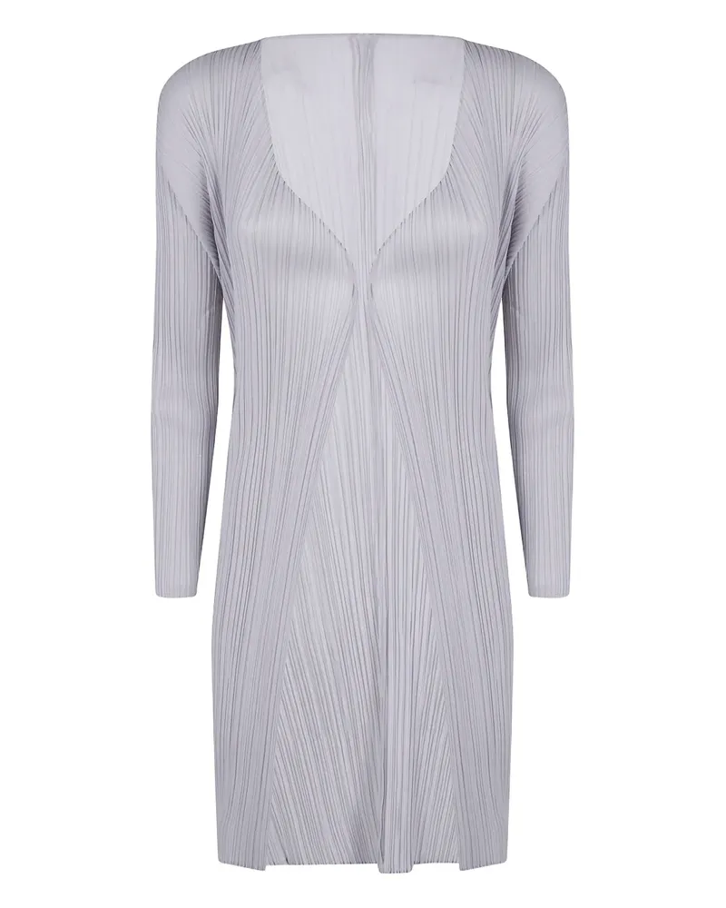 Issey Miyake Mantel mit Falten - Grau Grau