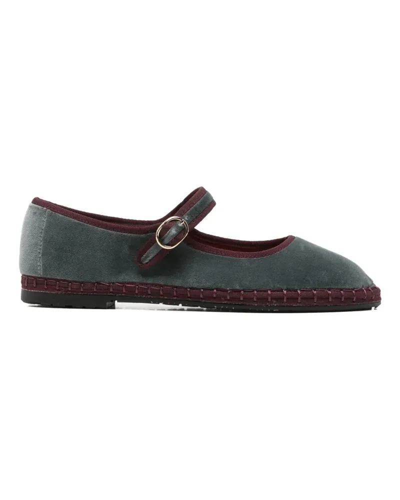 FLABELUS Georgina Mary Jane ballet flats - Grau Grau
