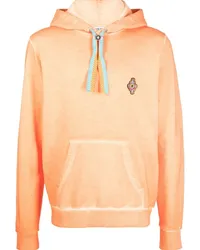 Marcelo Burlon | County of Milan Hoodie mit Logo-Stickerei Orange