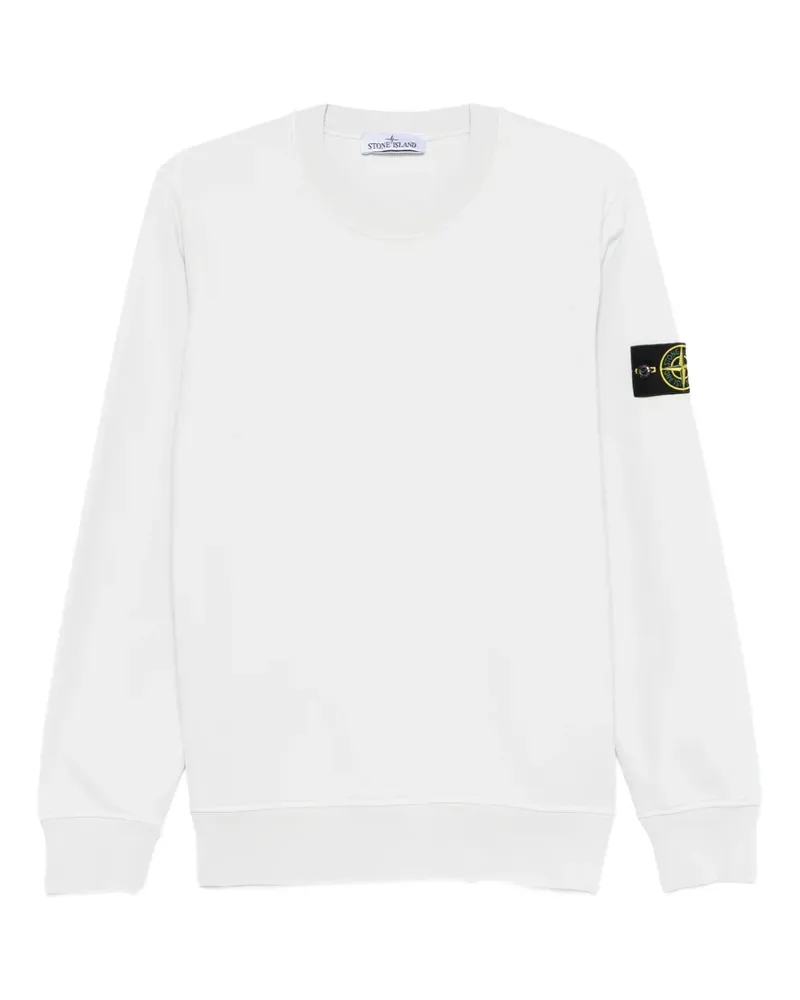 Stone Island logo-patch sweatshirt - Blau Blau