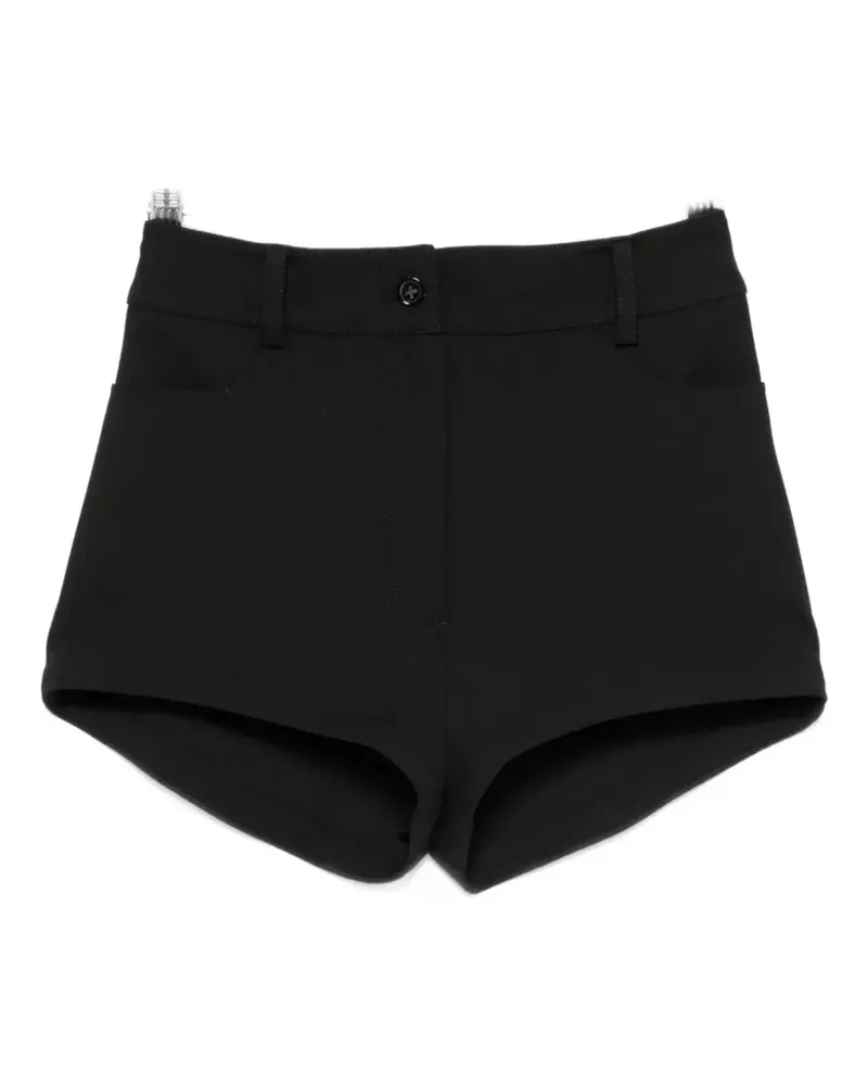 FRANKIE Shop belt-loops shorts - Schwarz Schwarz