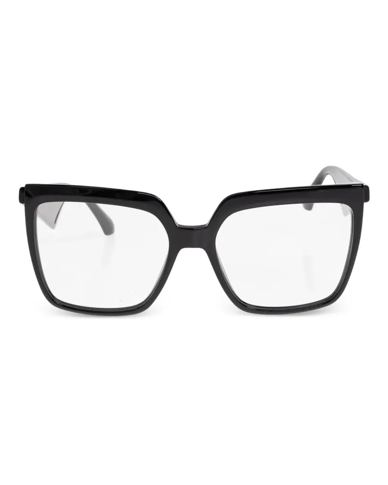Etro rectangle-frame glasses - Schwarz Schwarz