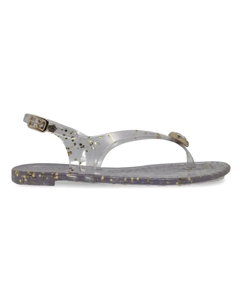 Casadei Jelly flat sandals - Weiß Weiß