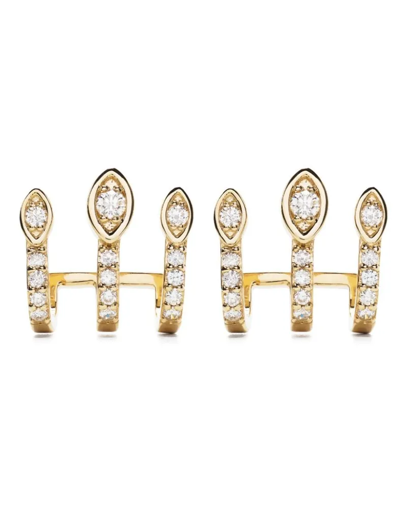 Sydney Evan 14kt Goldohrringe Gold