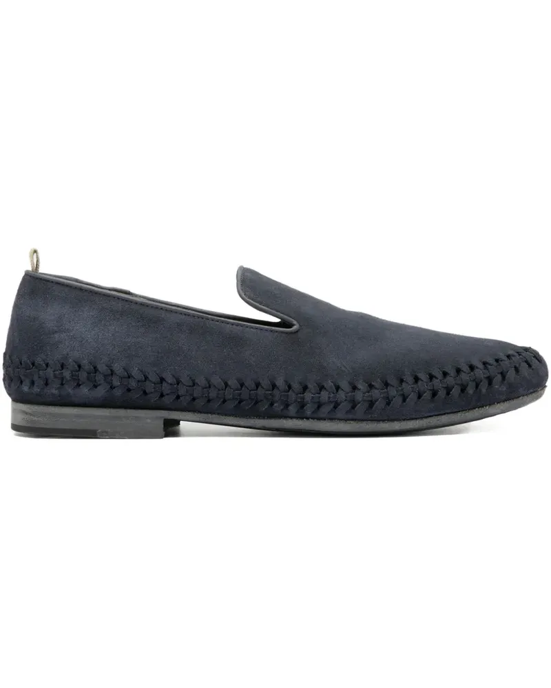 Officine Creative Italia Nazar suede loafers - Blau Blau