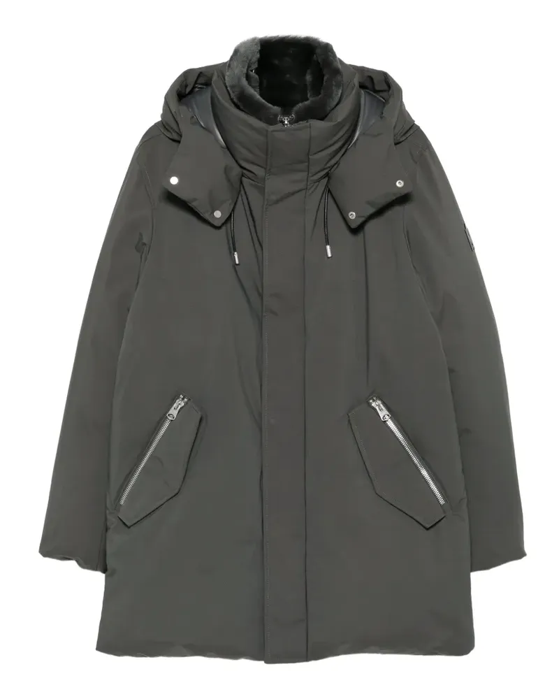 Mackage Gefütterter Kapuzenmantel - Grau Grau