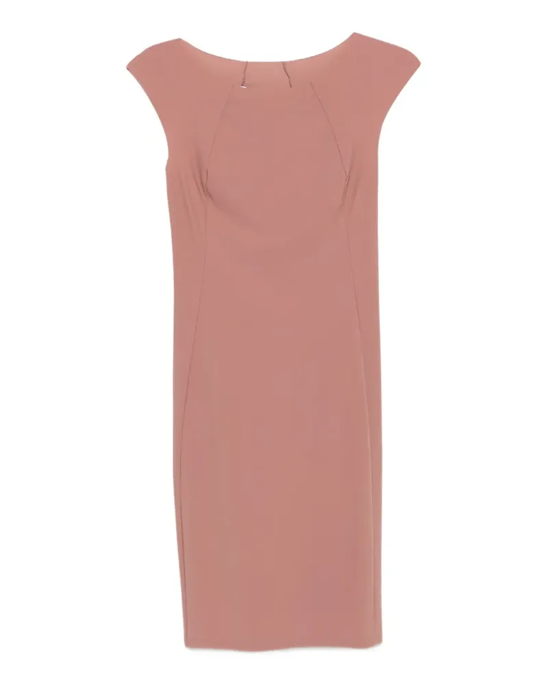 Patrizia Pepe cap-sleeve mini dress - Rosa Rosa