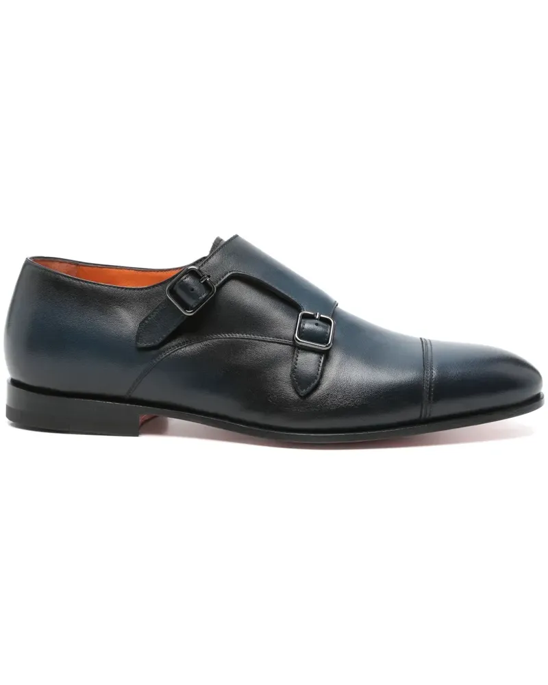Santoni Klassische Monk-Schuhe - Blau Blau