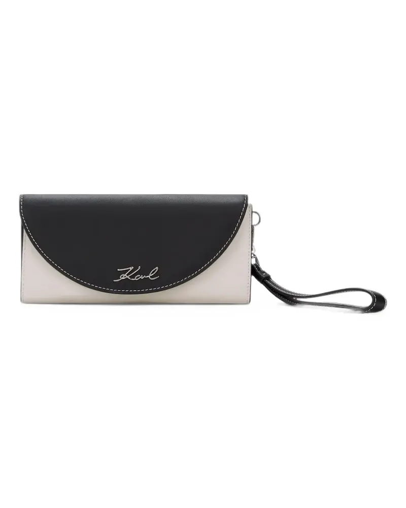 Karl Lagerfeld K/Signature wallet - Schwarz Schwarz