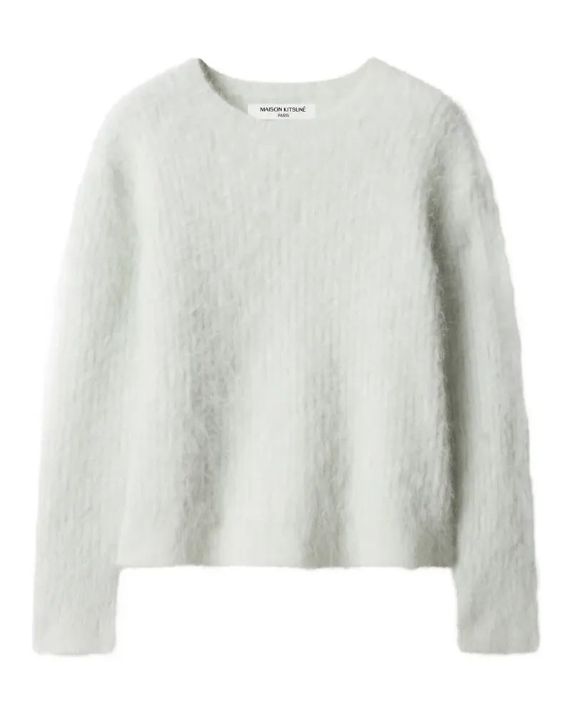 Kitsuné Gebürsteter Strickpullover - Nude Nude