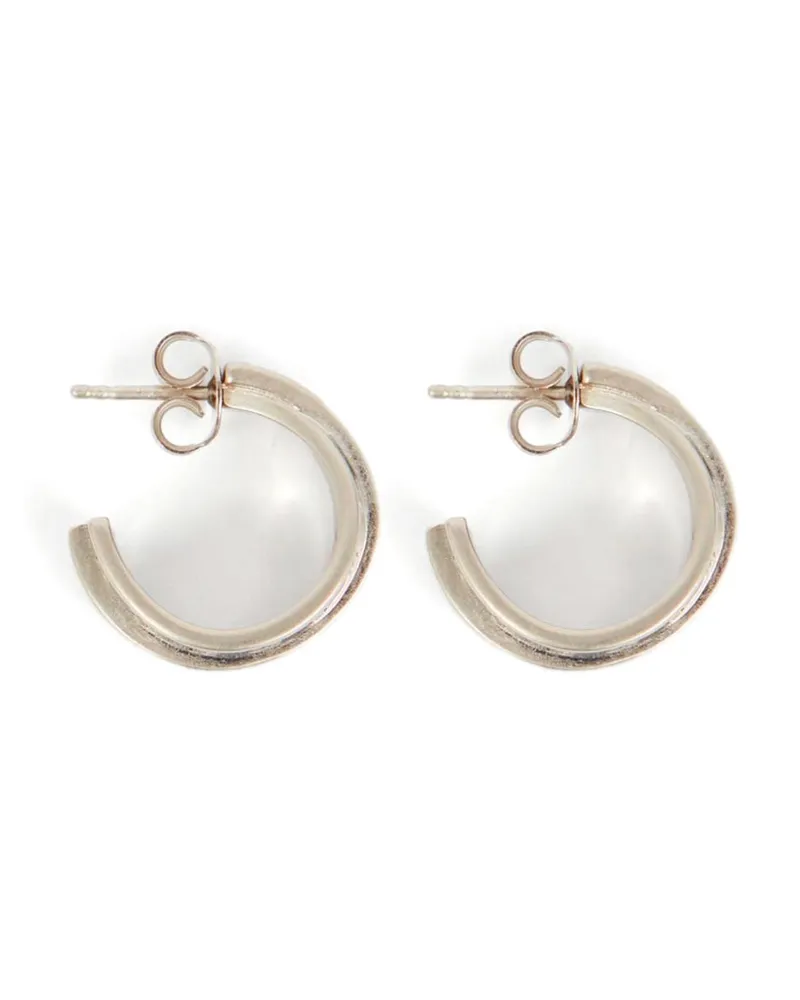Maison Margiela Ohrringe mit Triple Number-Motiv - Silber Silber