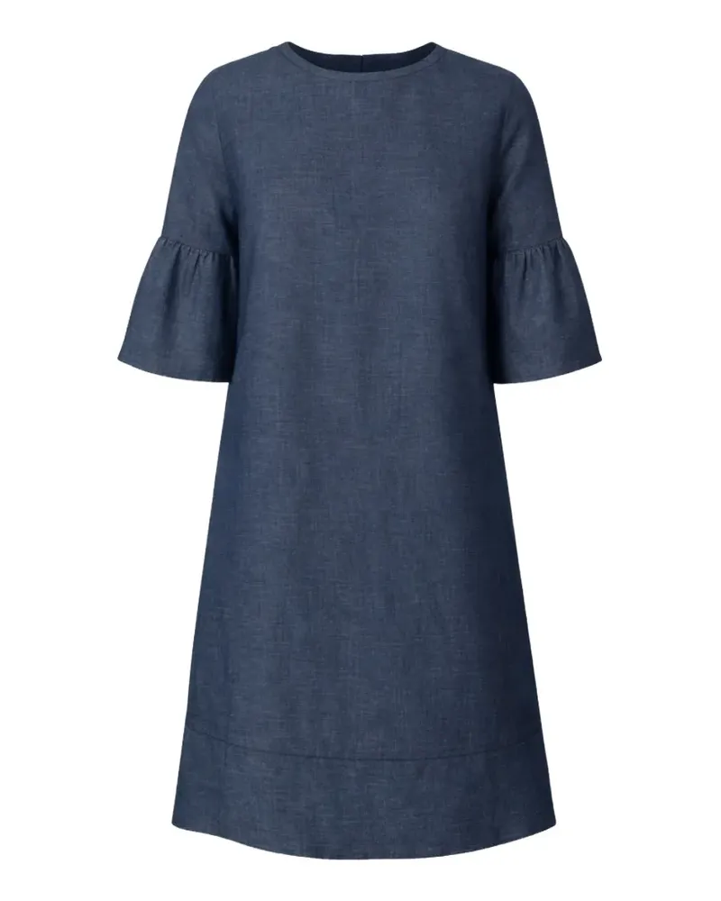 Gran Sasso bell-sleeve mini dress - Blau Blau