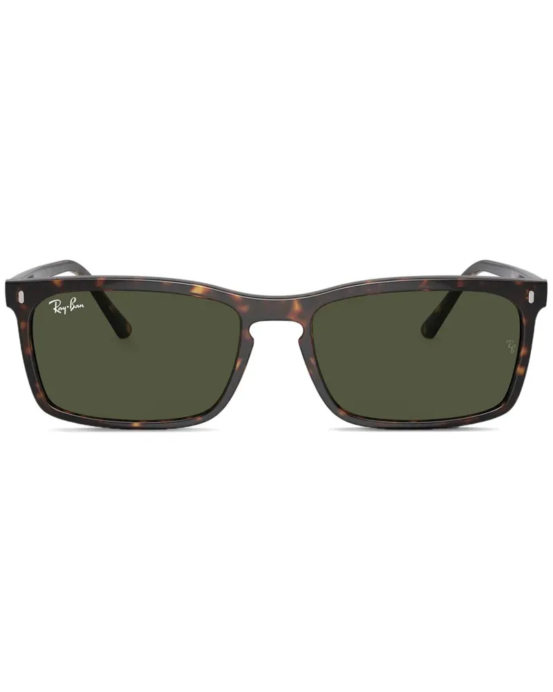 Ray Ban Eckige RB 4435 Sonnenbrille - Braun Braun