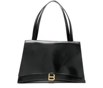 Mittelgroße Crush On You Schultertasche - Schwarz