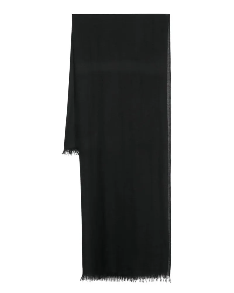 Eric Bompard Schal aus Voile - Schwarz Schwarz