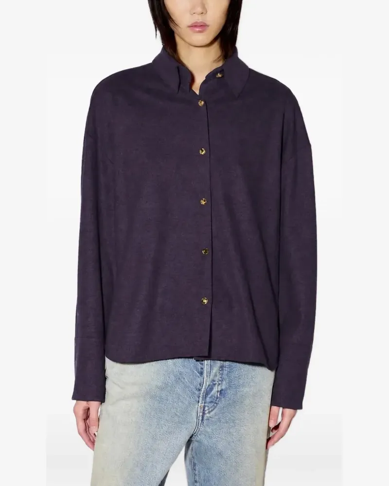 Liviana Conti button-down long-sleeve shirt - Blau Blau