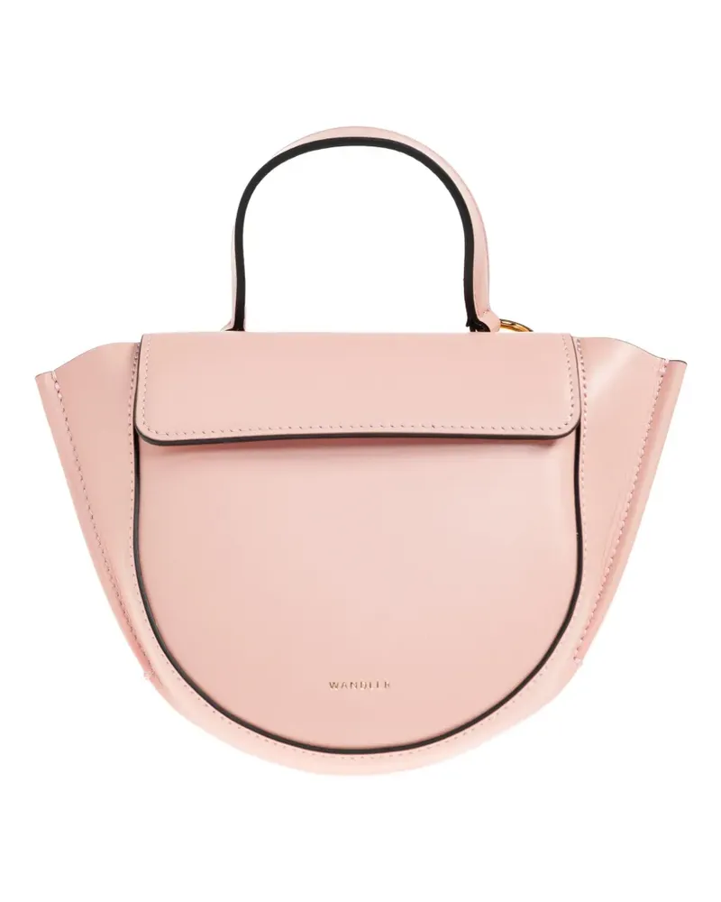 WANDLER Hortensia Piccola handle leather tote bag - Rosa Rosa