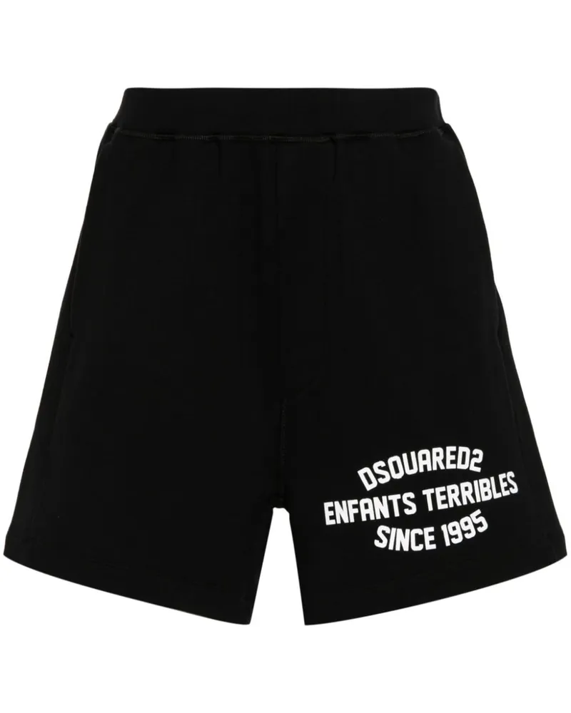 Dsquared2 Long Arnold Shorts Schwarz