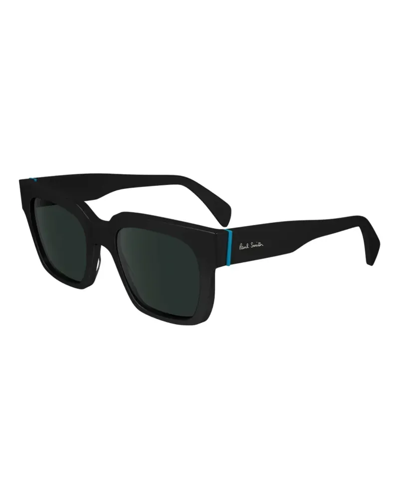 Paul Smith Kenley Sonnenbrille mit eckigem Gestell - Schwarz Schwarz