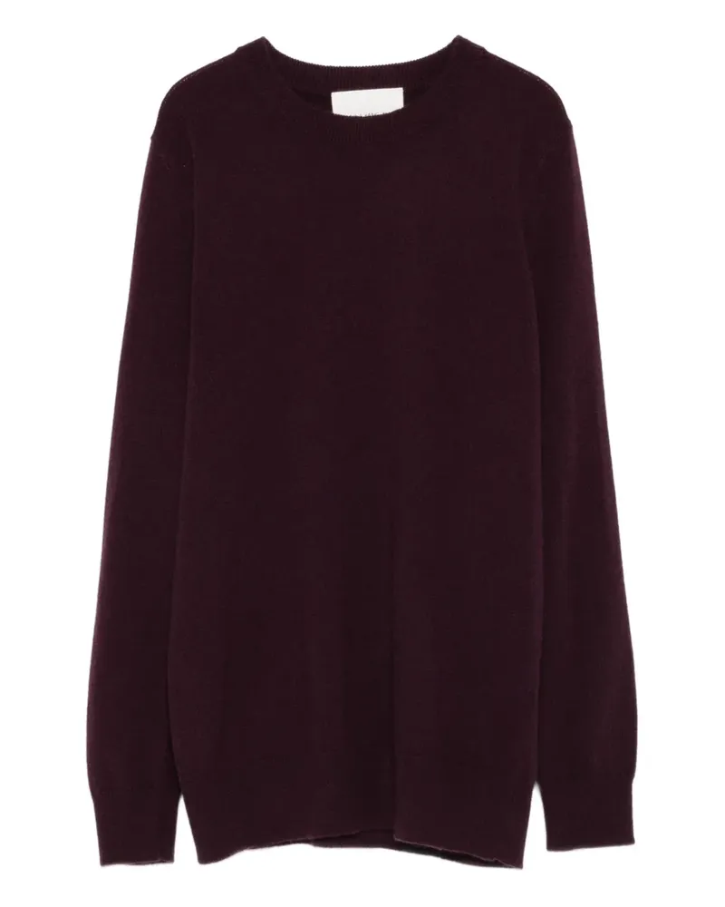 Lisa Yang Kaschmirpullover mit Rundhalsausschnitt - Rot Rot